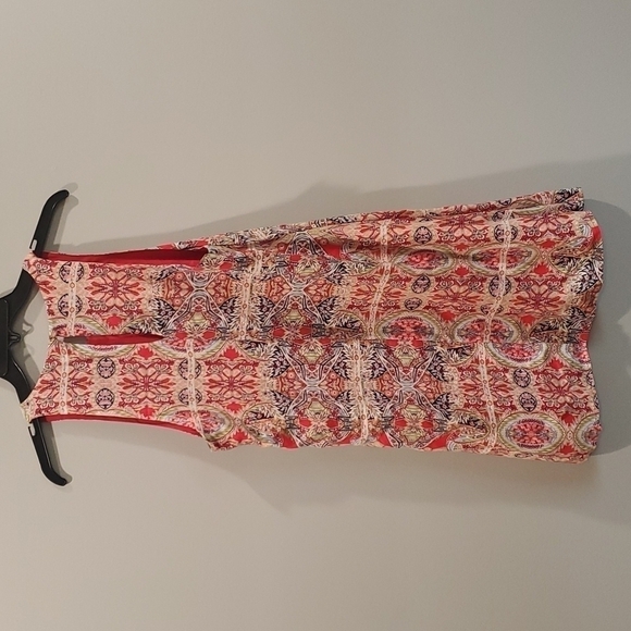 Lulus  Major Red Print Swing mini Dress sz M - Picture 6 of 12